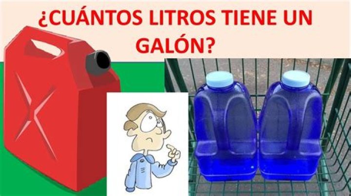 A CuÃ¡ntos Litros Equivale Un GalÃ³n