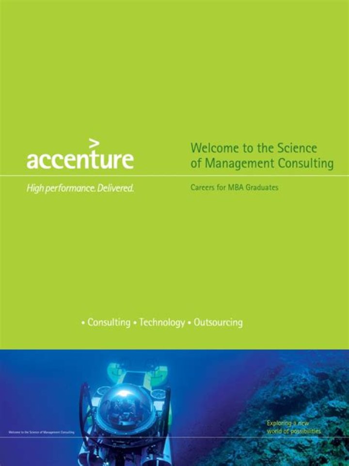 Accenture Mba Sponsorship - How To Discuss