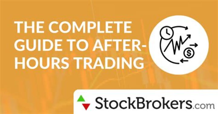After hours stock trading - How To Discuss