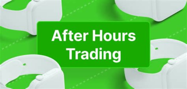 After-hours trading - How To Discuss