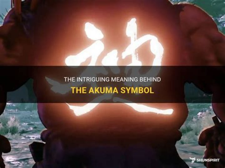 Akuma Symbol - How To Discuss