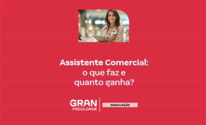 Assistente Comercial O Que Faz