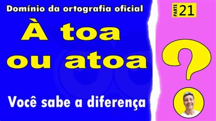 Atoa Significado - How To Discuss