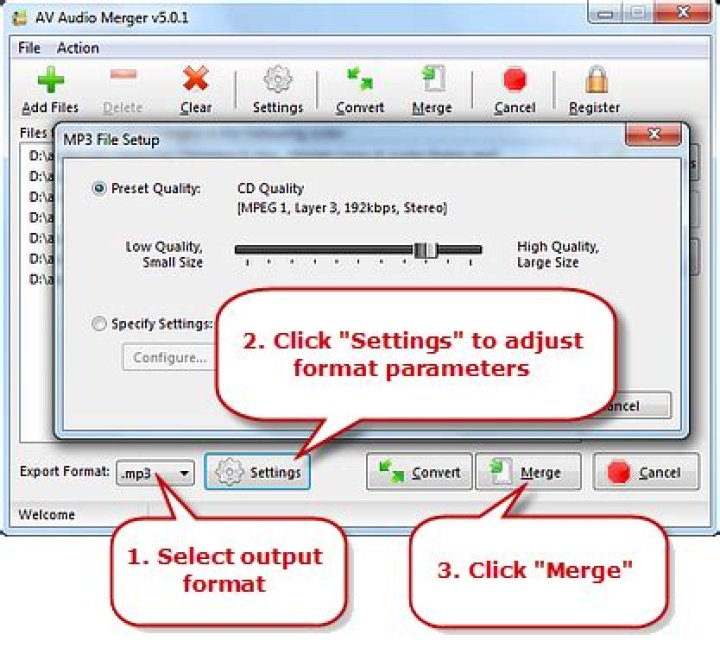 Audio merger - How To Discuss