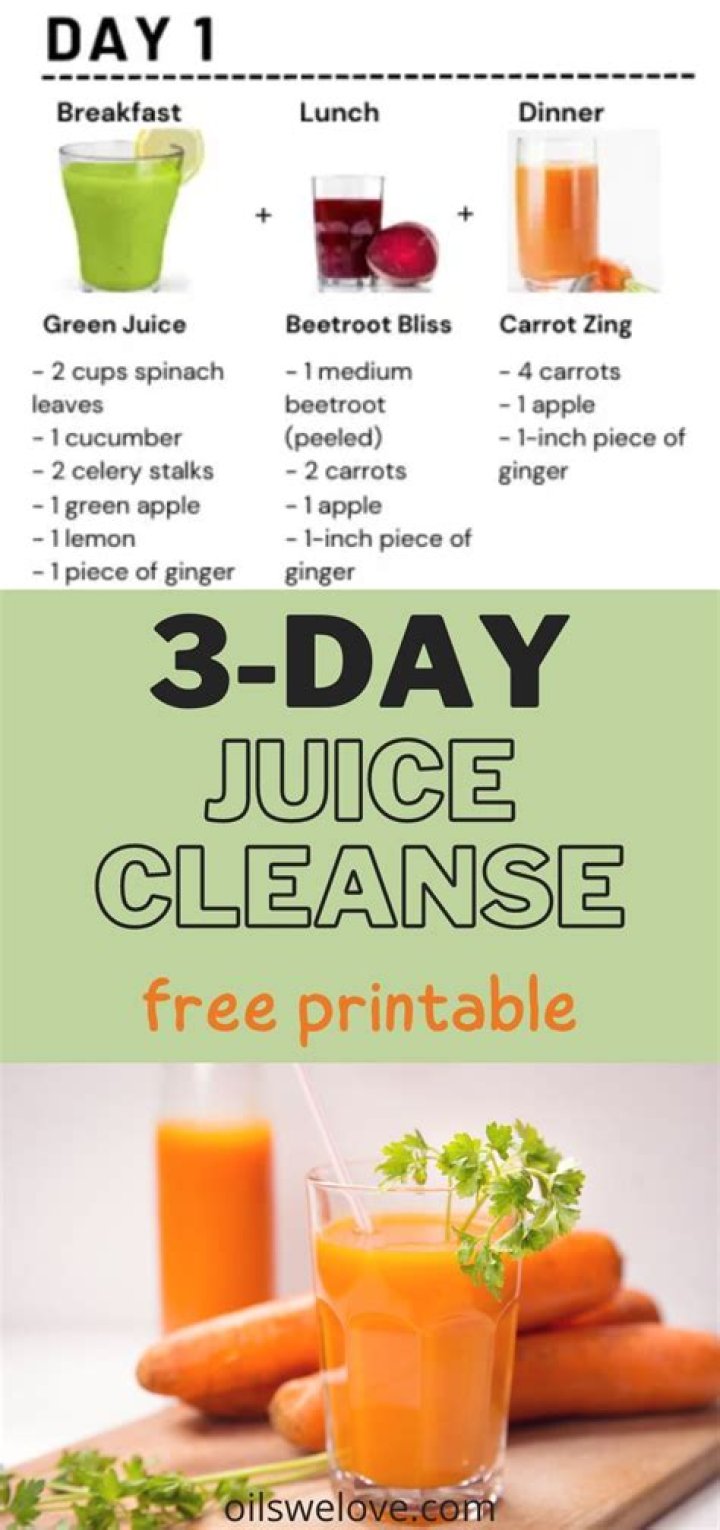 Best 3 day juice cleanse