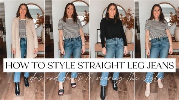 Best straight leg jeans - How To Discuss