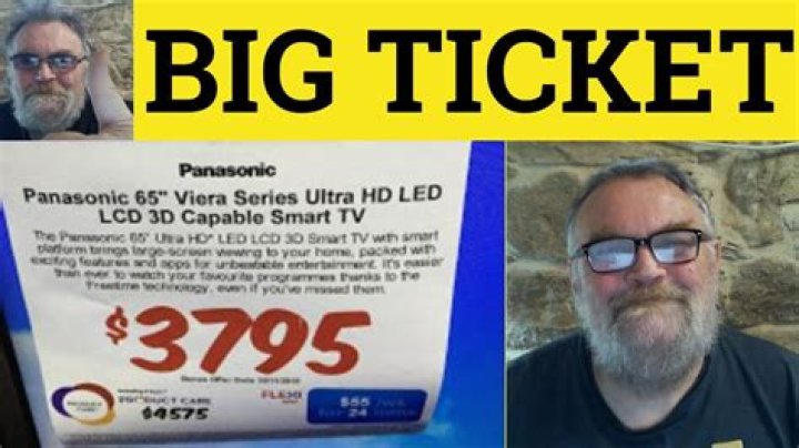 Big ticket item - How To Discuss