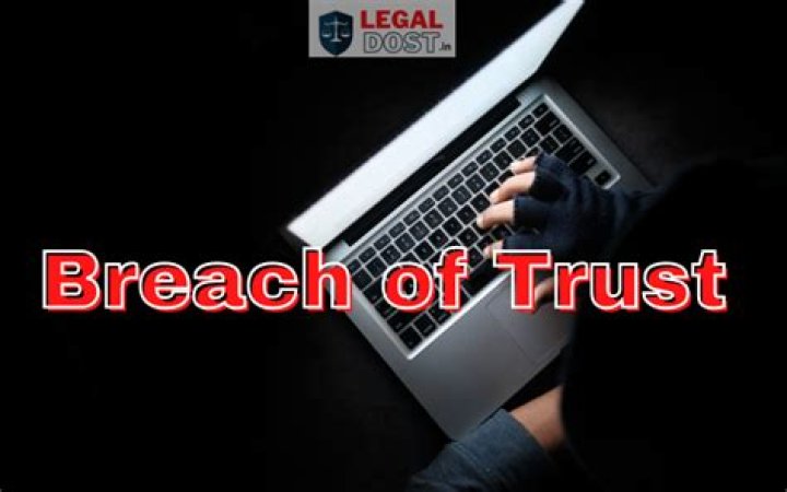 Breach of trust - How To Discuss