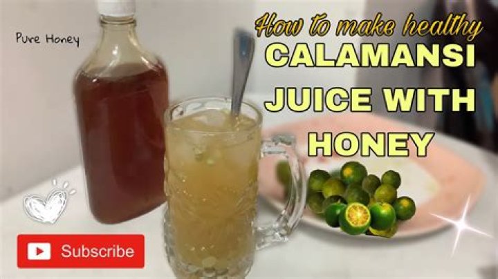 Calamansi And Honey For Face