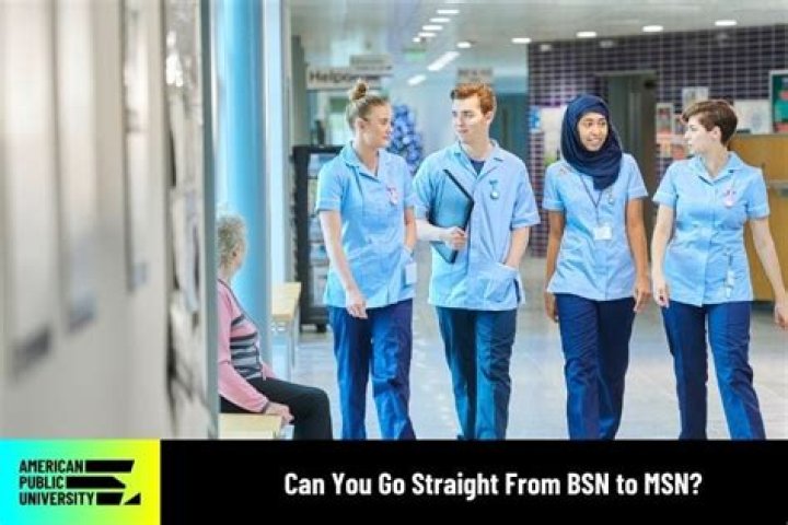 Can You Go Straight From Bsn To Msn