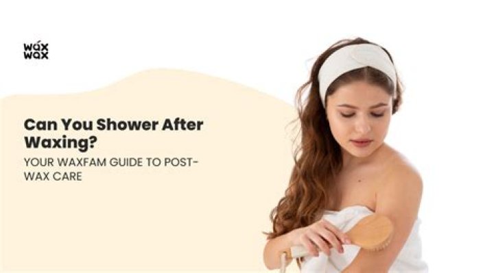 Can You Shower After Waxing
