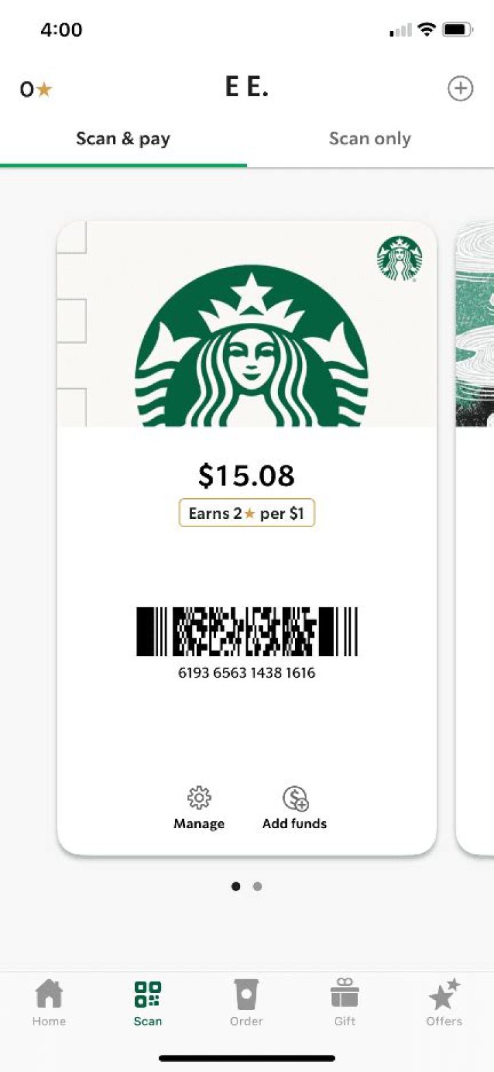 Check Starbucks Gift Card Balance