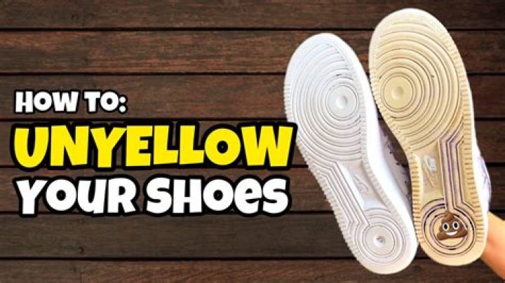 Clear Jelly Shoes Turned Yellow