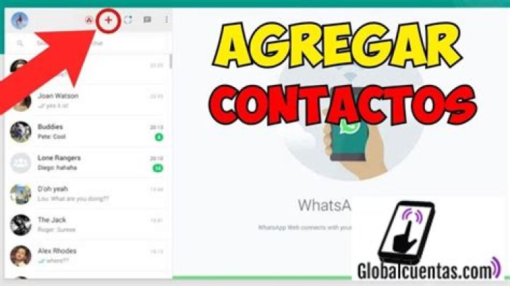 Como agregar un contacto a whatsapp