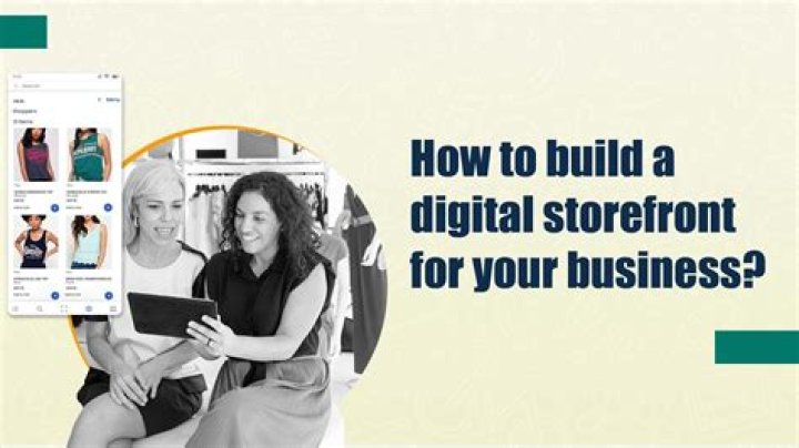 Digital storefront - How To Discuss