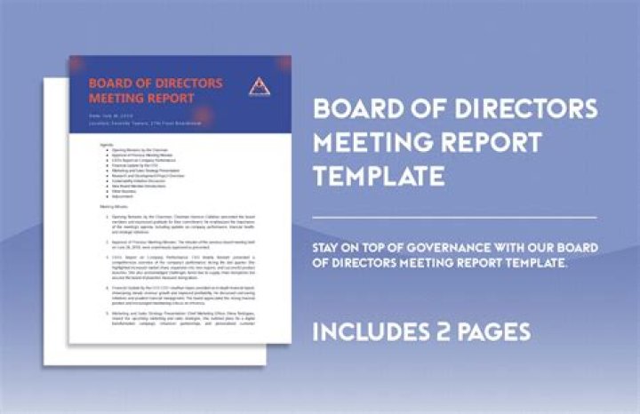 Directors' report - How To Discuss