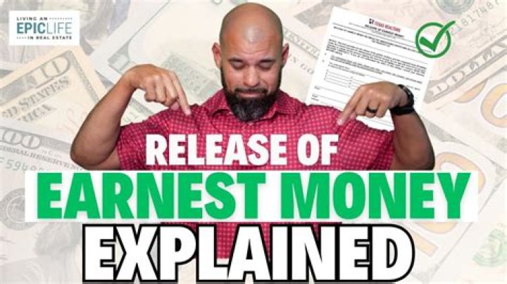Do you get earnest money back