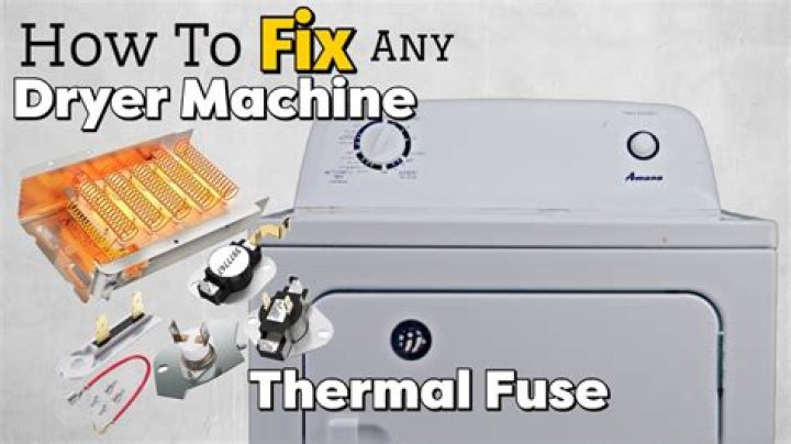 Dryer Thermal Fuse Bypass - How To Discuss