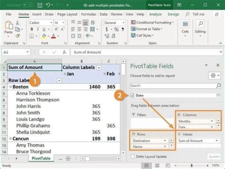 Excel pivot table tutorial - How To Discuss