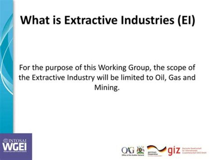 Extractive industry - How To Discuss