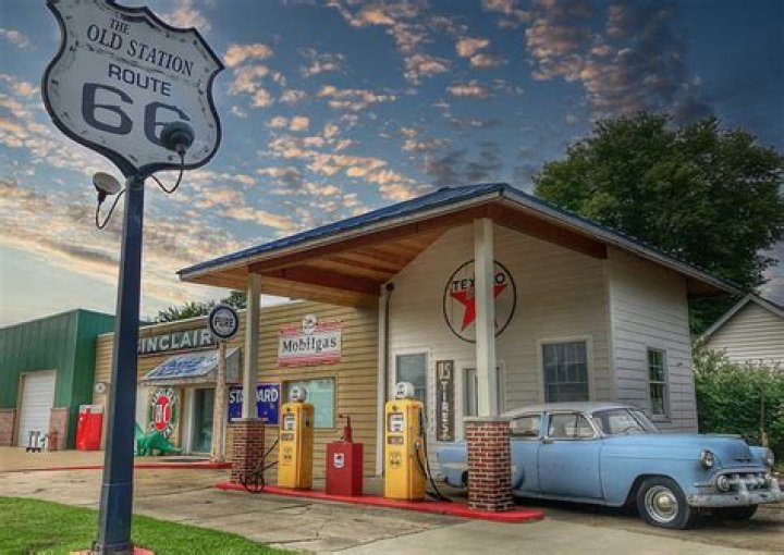 Gas stations along the way