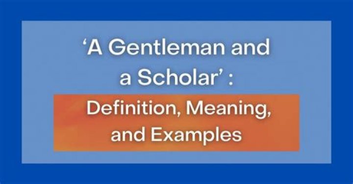 Gentleman And A Scholar - How To Discuss