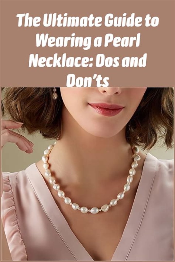 Getting a pearl necklace - How To Discuss