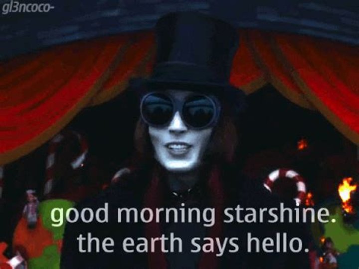 Good Morning Starshine The Earth Says Hello