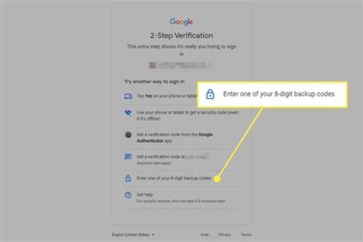 Google Backup Codes - How To Discuss