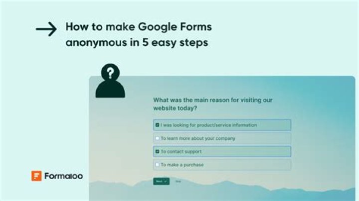 Google forms anonymous - How To Discuss