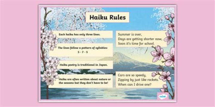 Haiku rules - How To Discuss