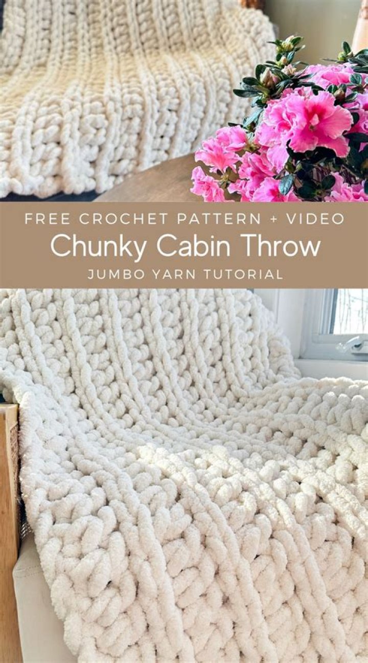 Hand knit chunky blanket - How To Discuss