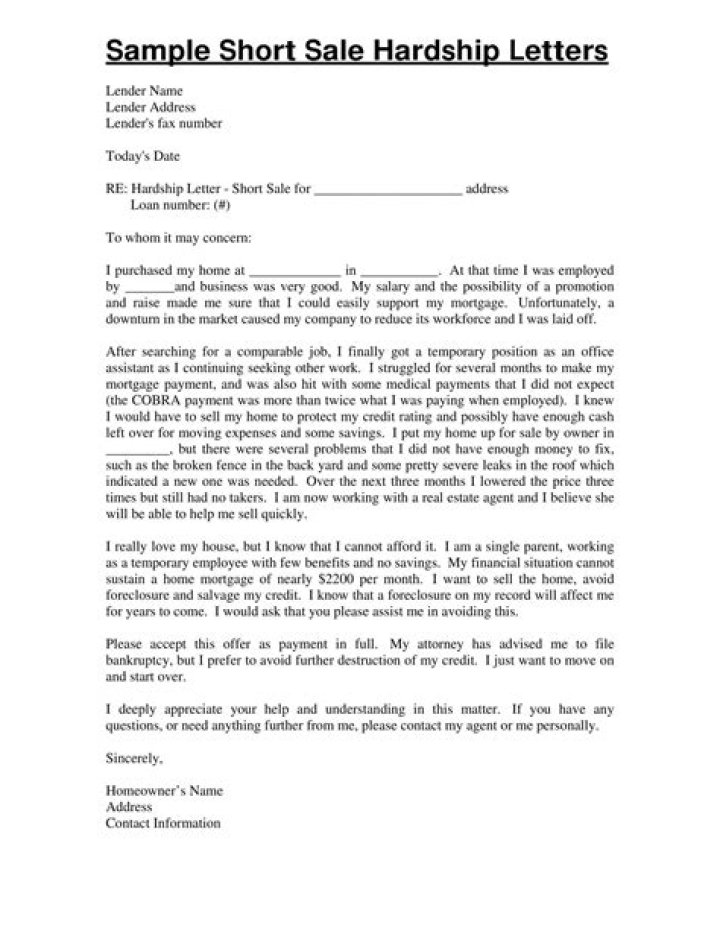 Hardship - How To Discuss