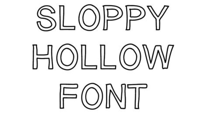 Hollow font - How To Discuss