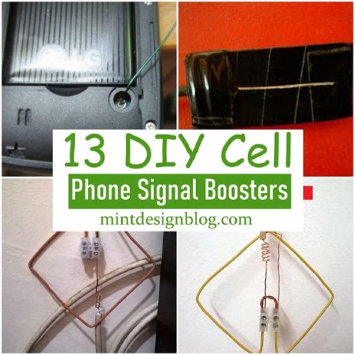 Homemade cell phone signal booster