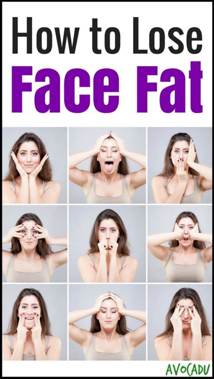 How do you lose weight in your face