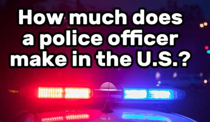 How much do police make