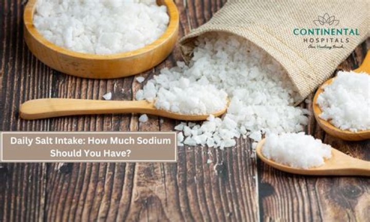 How much sodium should you have a day