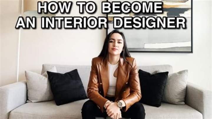 How to become an interior decorator