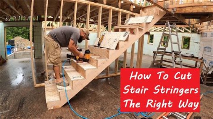 How to build stair stringers