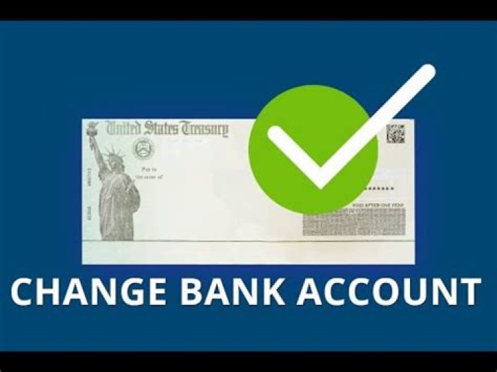 How to change bank account for stimulus check