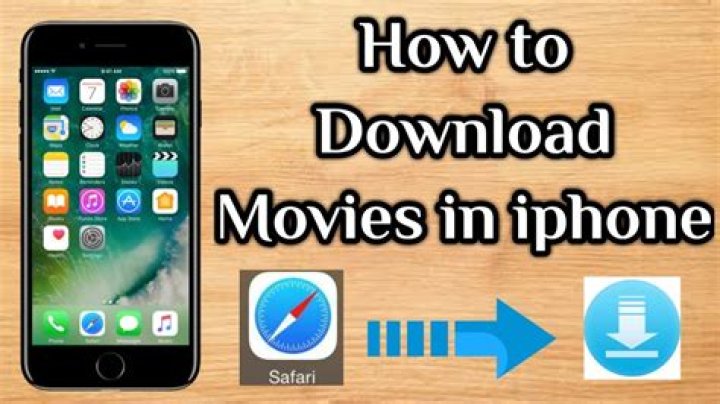 How to download movies on iphone