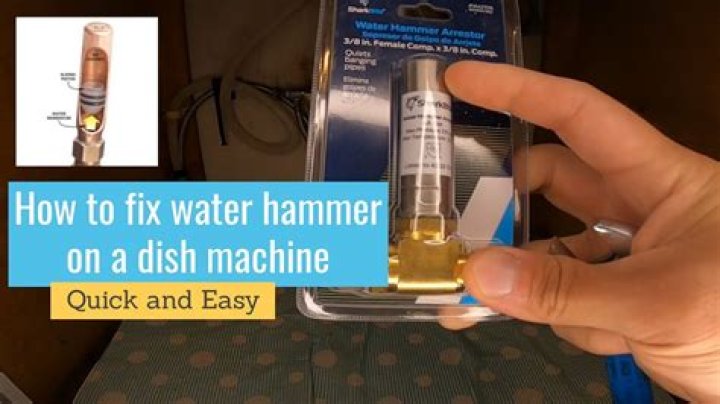 How To Fix Water Hammer