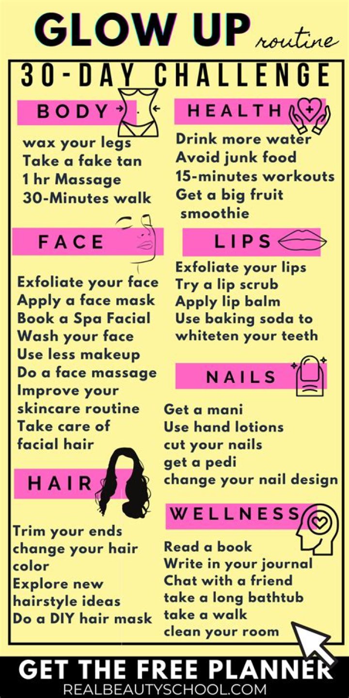 How to get a glow up