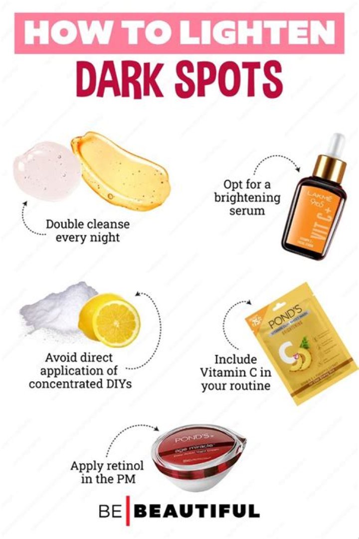 How to get rid of dark spots