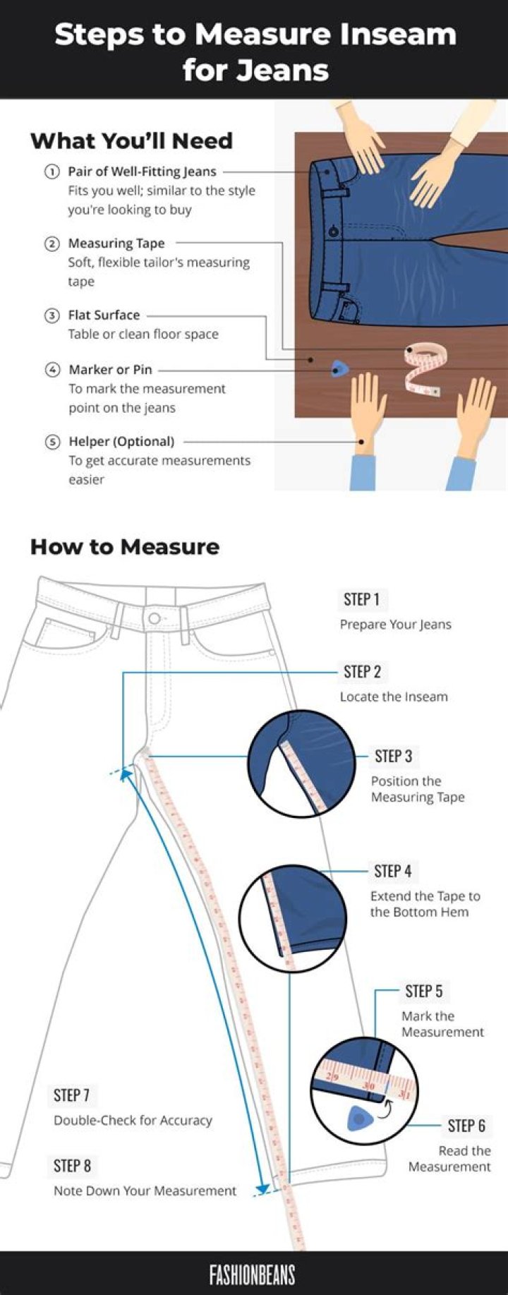 How to measure inseam? - How To Discuss