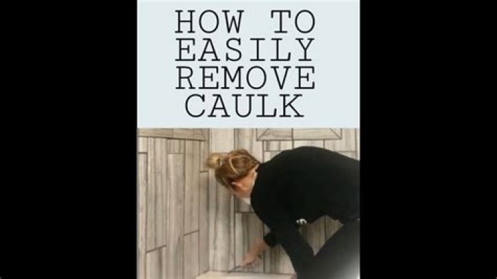 How To Remove Sanded Caulk