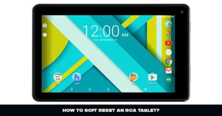 How To Reset Rca Tablet