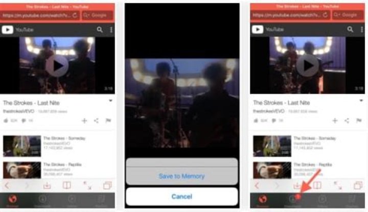 How to save youtube videos to camera roll