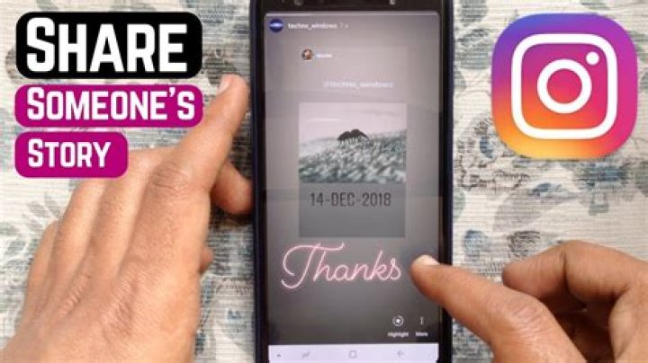 How to share instagram story